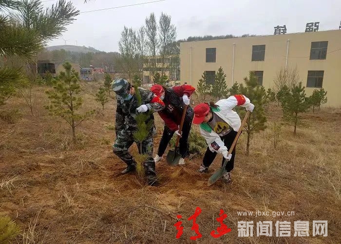 王渠则镇吹响“义务植树”集结号～～