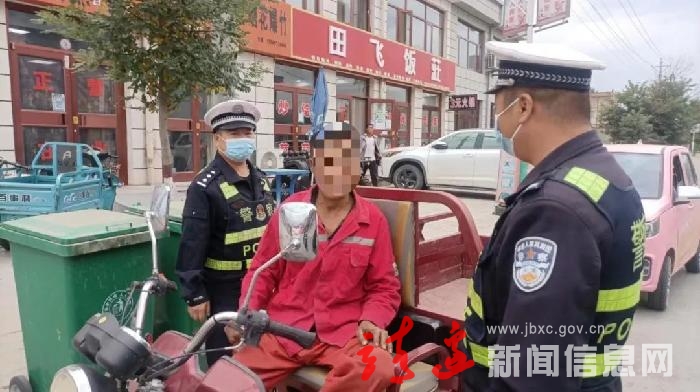秋收农忙，靖边交警加强农村道路交通整治