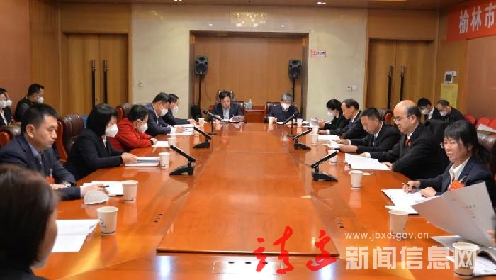 榆林市五届人大三次会议靖边县代表团审议市政府工作报告
