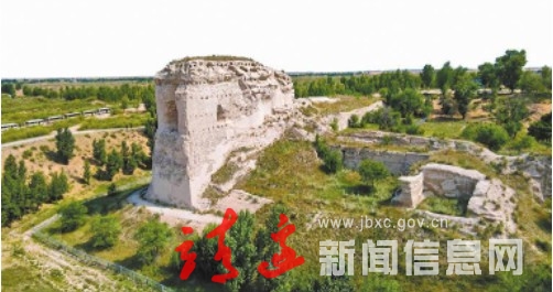 【陕西日报关注靖边】大漠深处，聆听千年统万城的传说～~