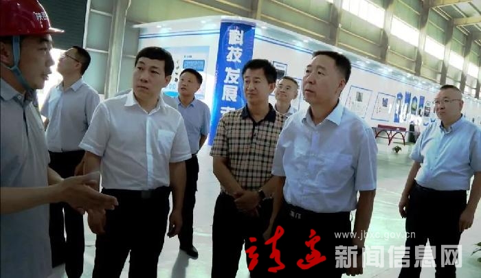 李世书调研靖边经开区重点项目建设情况