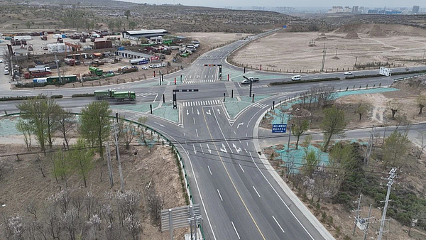 【聚焦高质量项目】靖边县东过境公路正式通车啦！