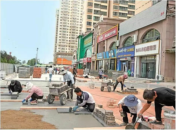 【陕西日报关注靖边】民生工程“加速跑” 幸福生活扑面来