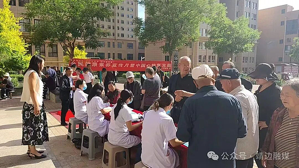 靖边：医社联动，开展惠民健康服务活动
