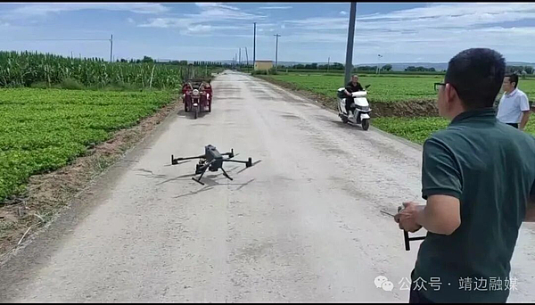 靖边：空地联动显科技效能 低空赋能守民生底线